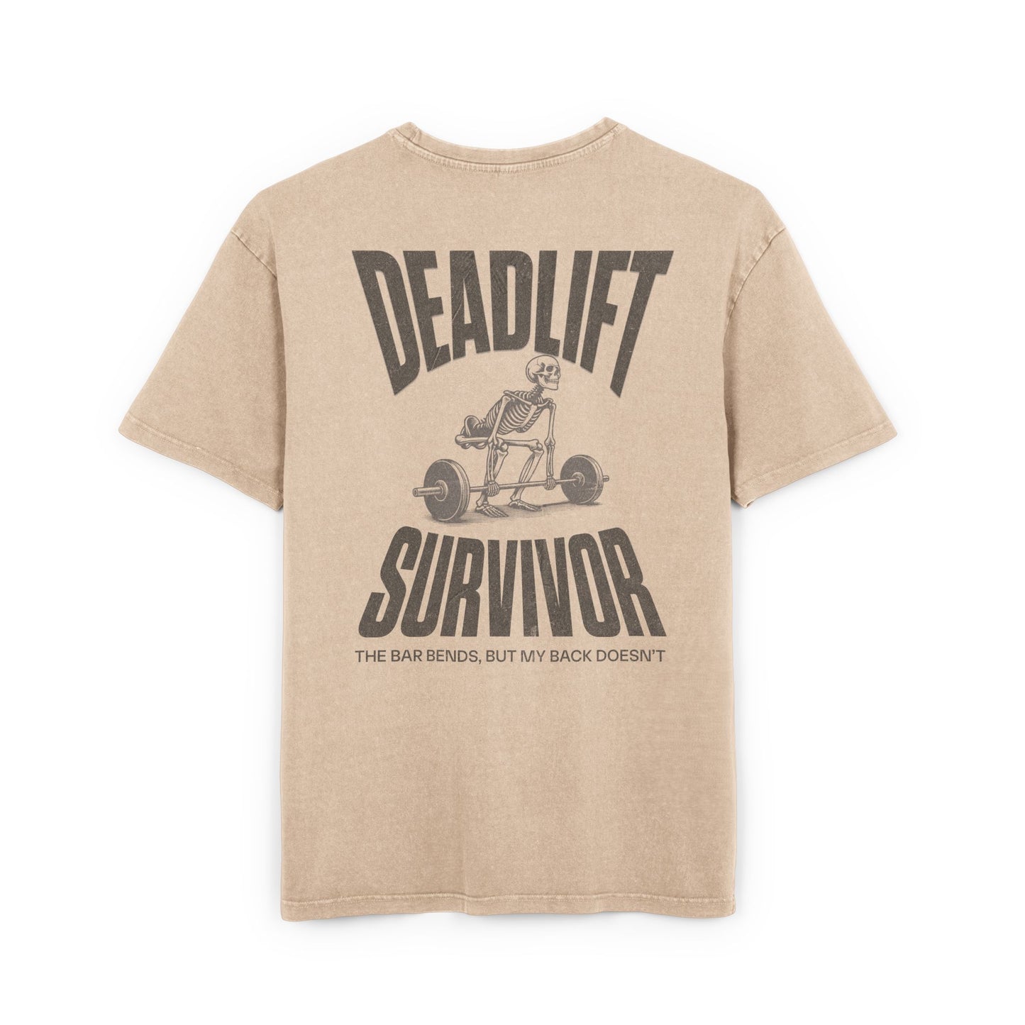 Deadlift Survivor - Washed Oversized Fit