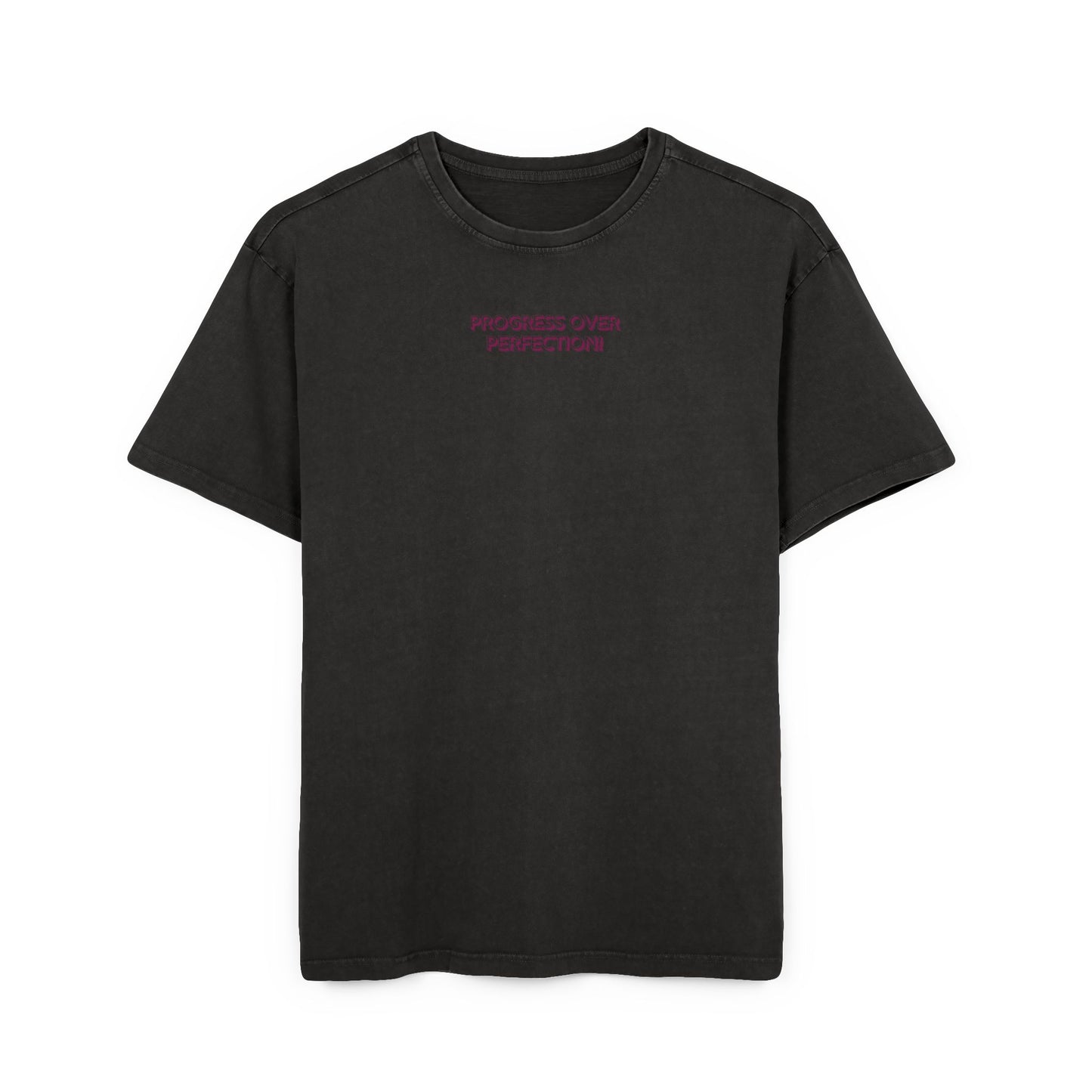 Progess over perfection - Washed Oversized Fit