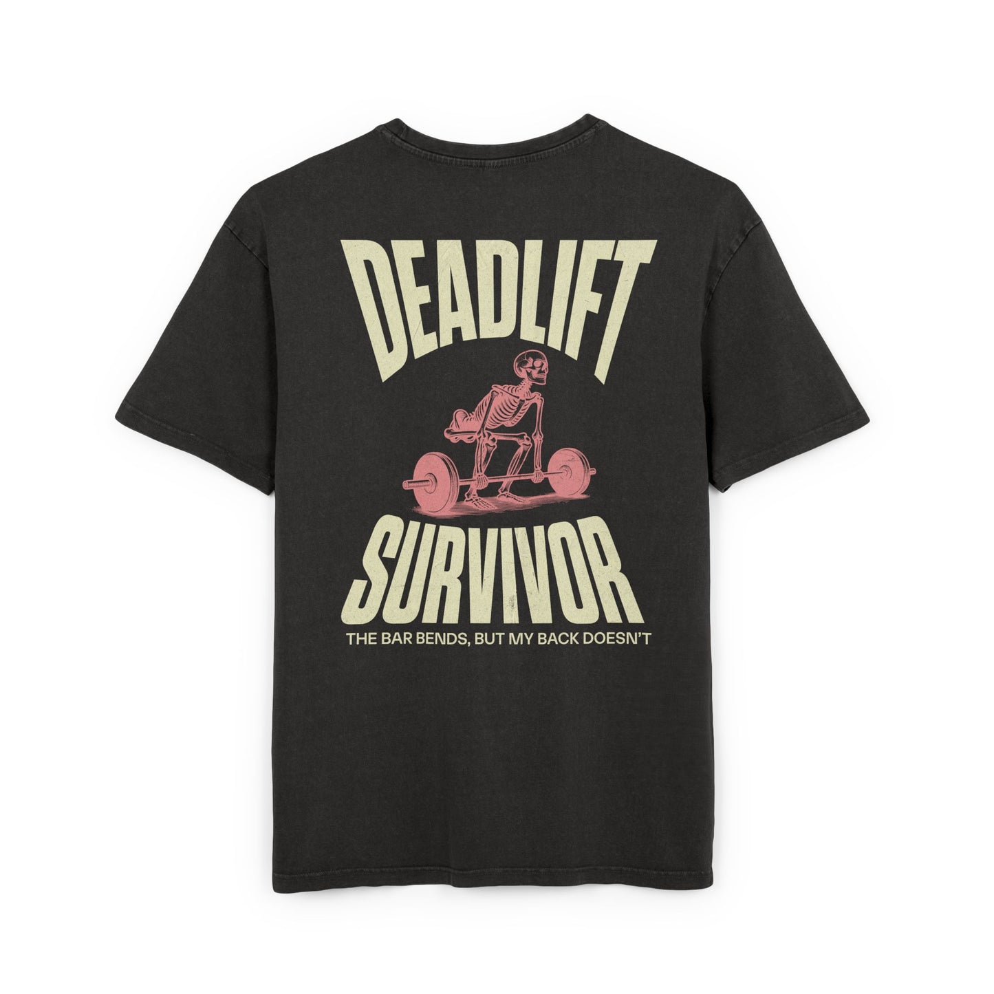 Deadlift Survivor - Washed Oversized Fit