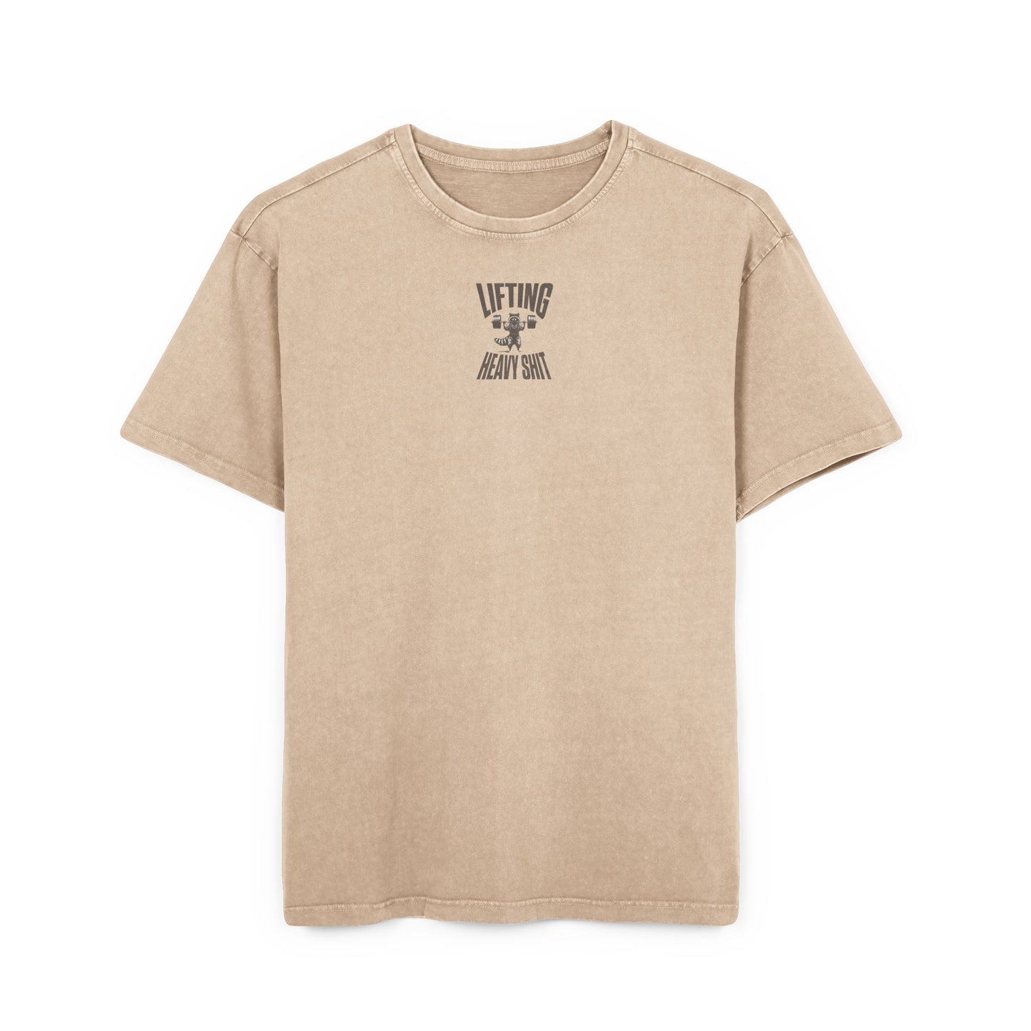 Copy of Racoon Lifting Heavy Survivor - Washed Oversized Fit