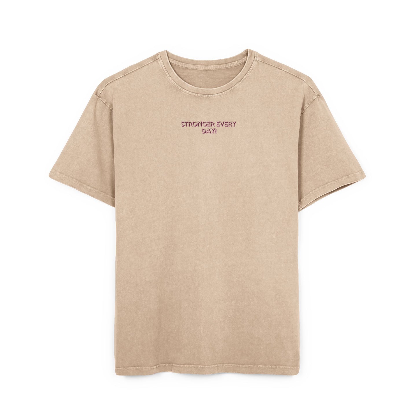 Stronger every day - Washed Oversized Fit