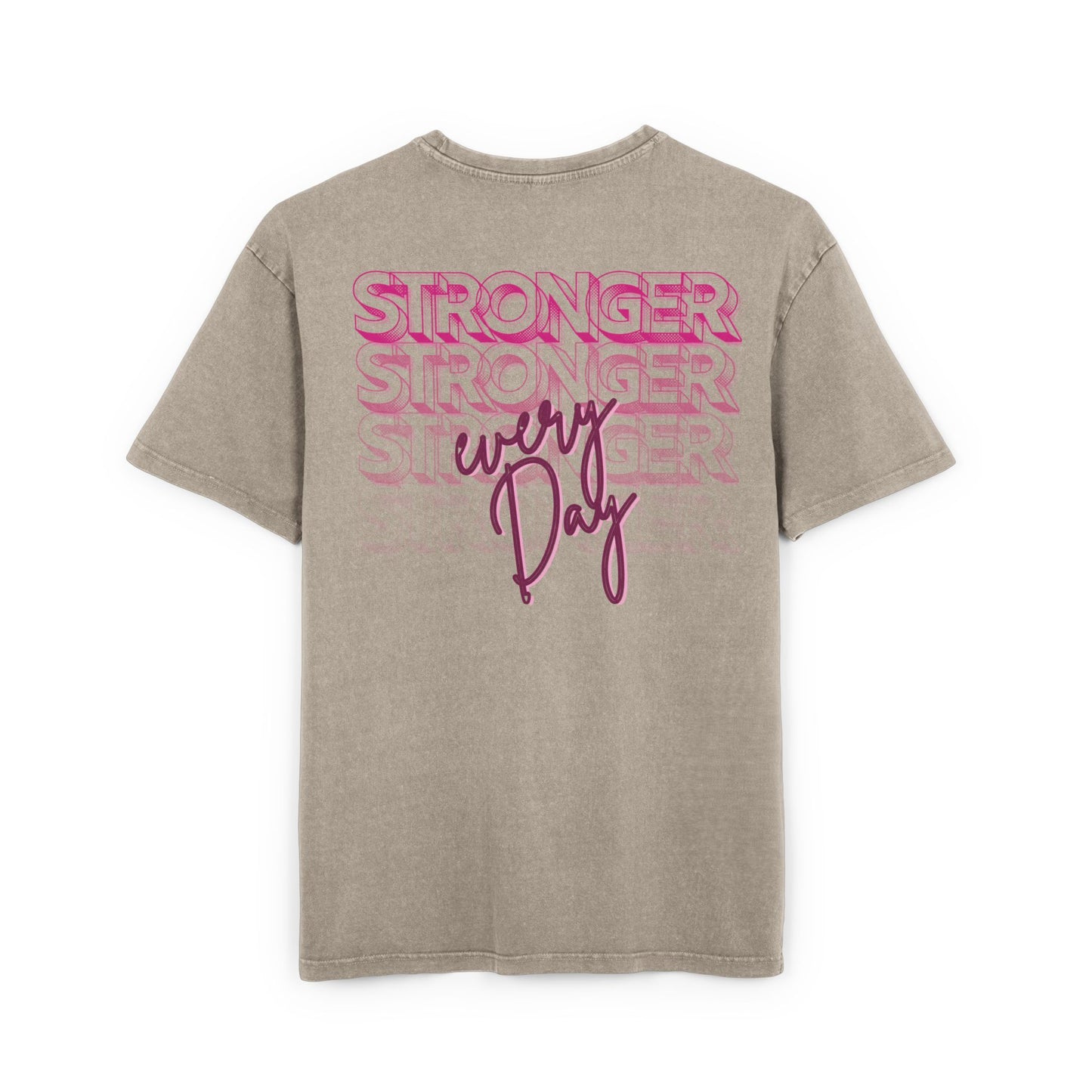 Stronger every day - Washed Oversized Fit