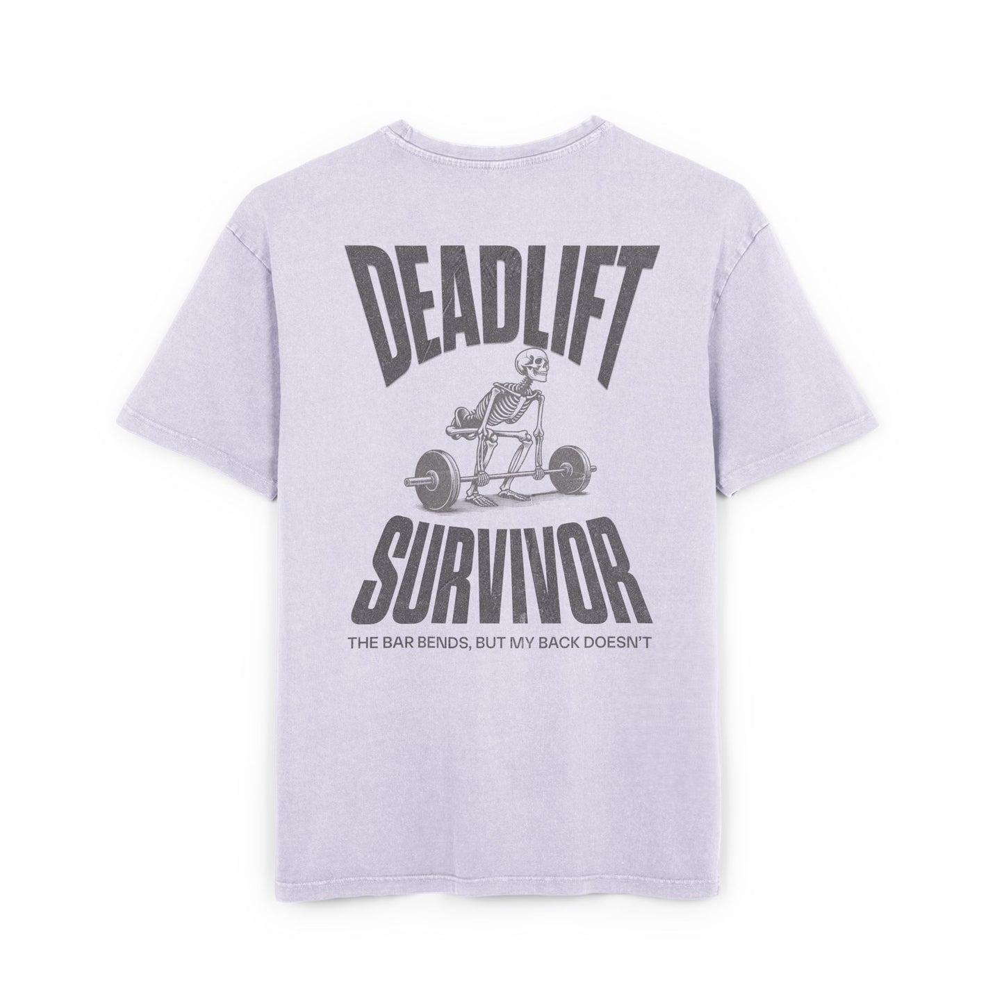 Deadlift Survivor - Washed Oversized Fit