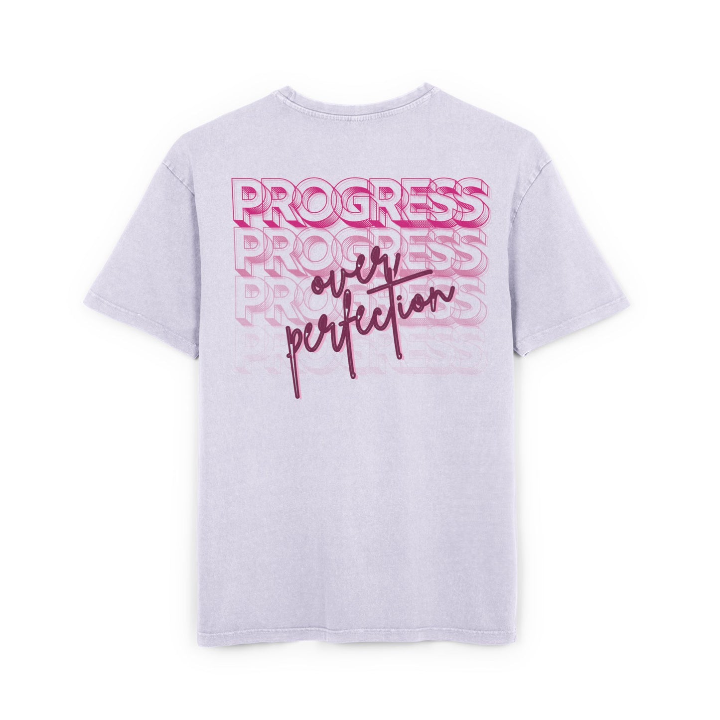 Progess over perfection - Washed Oversized Fit