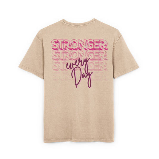 Stronger every day - Washed Oversized Fit
