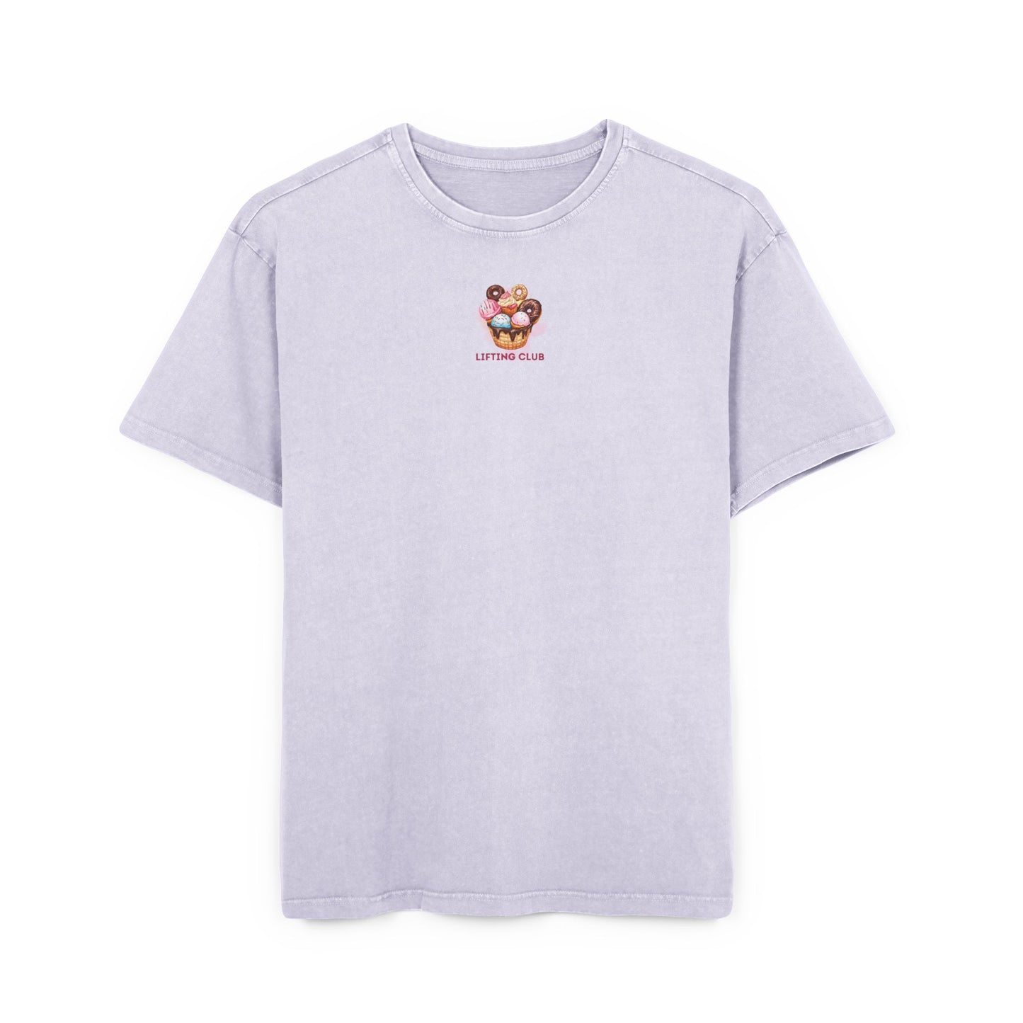 Ice Cream Why I Lift - Washed Oversized Fit