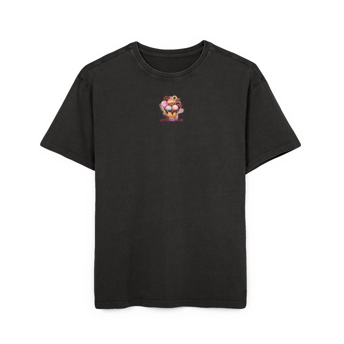 Ice Cream Why I Lift - Washed Oversized Fit