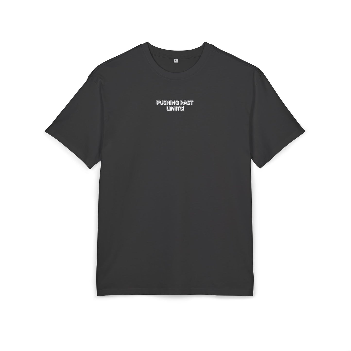 Pushing past limits - blue - Oversized Fit