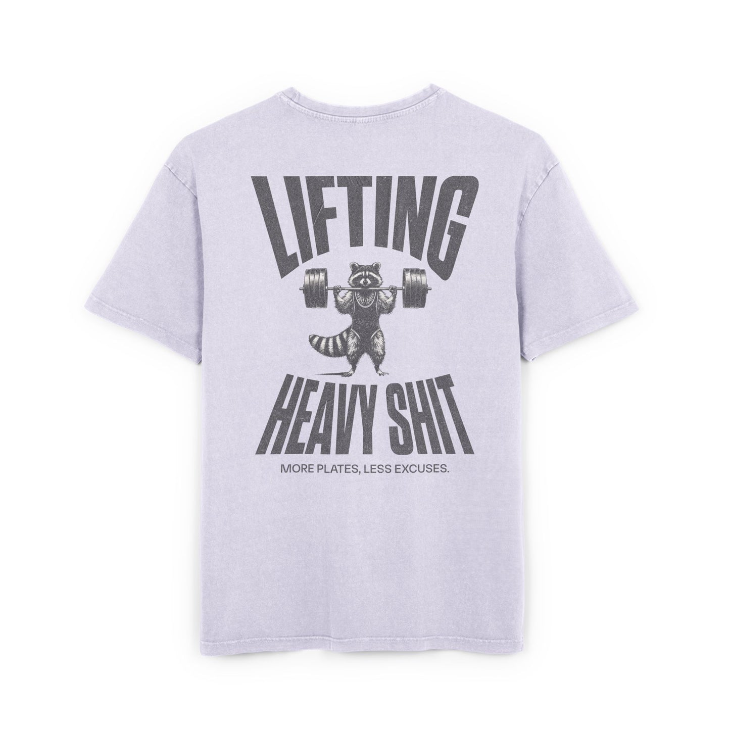 Copy of Racoon Lifting Heavy Survivor - Washed Oversized Fit