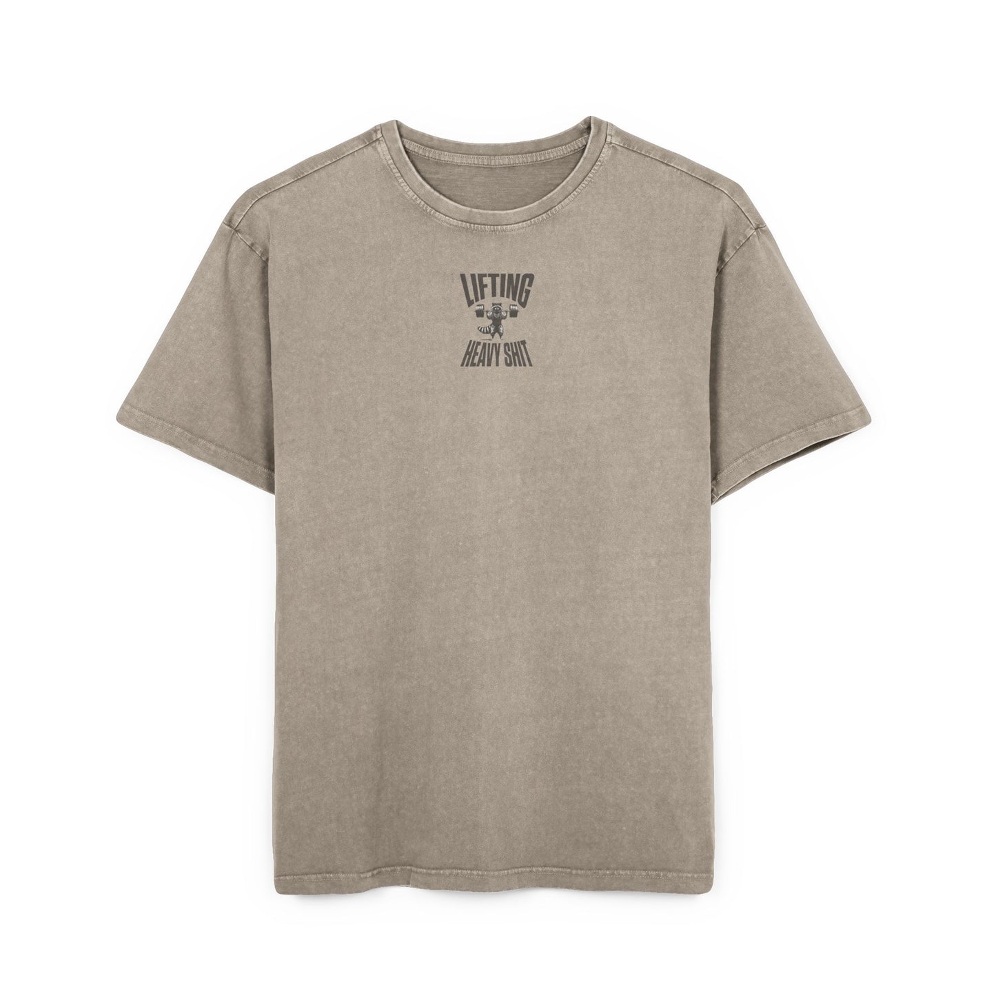 Copy of Racoon Lifting Heavy Survivor - Washed Oversized Fit